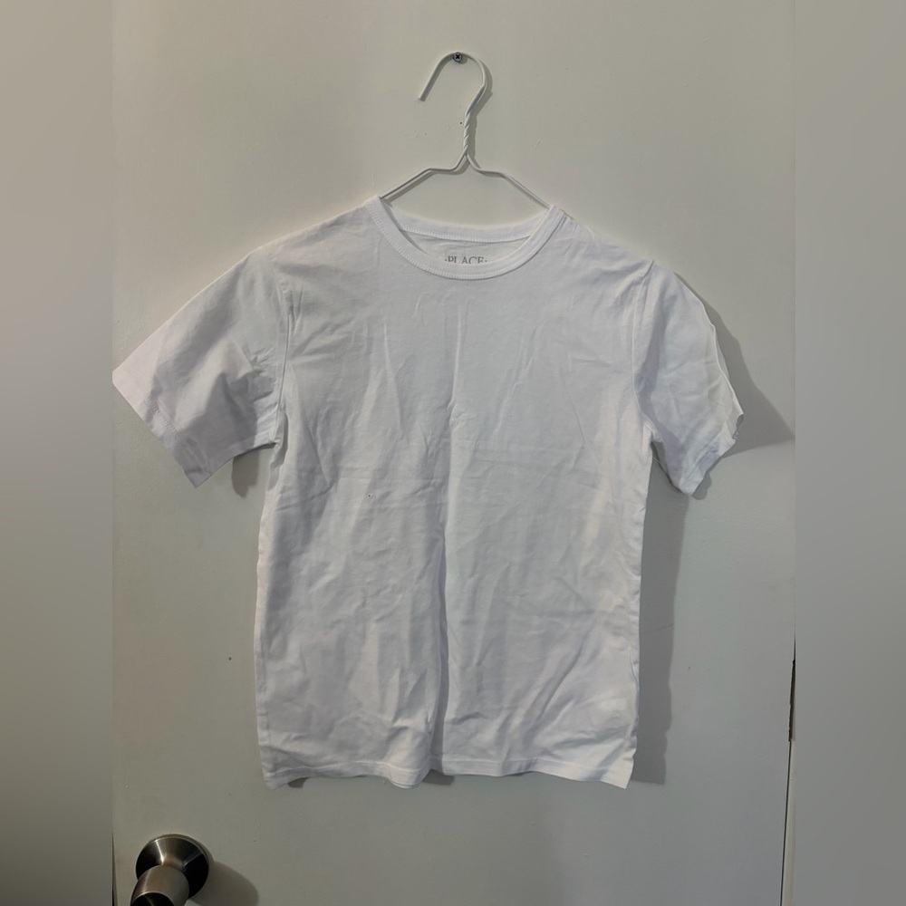 Boys Children’s Place 7/8 Classic White T-Shirt Never Worn Tote9